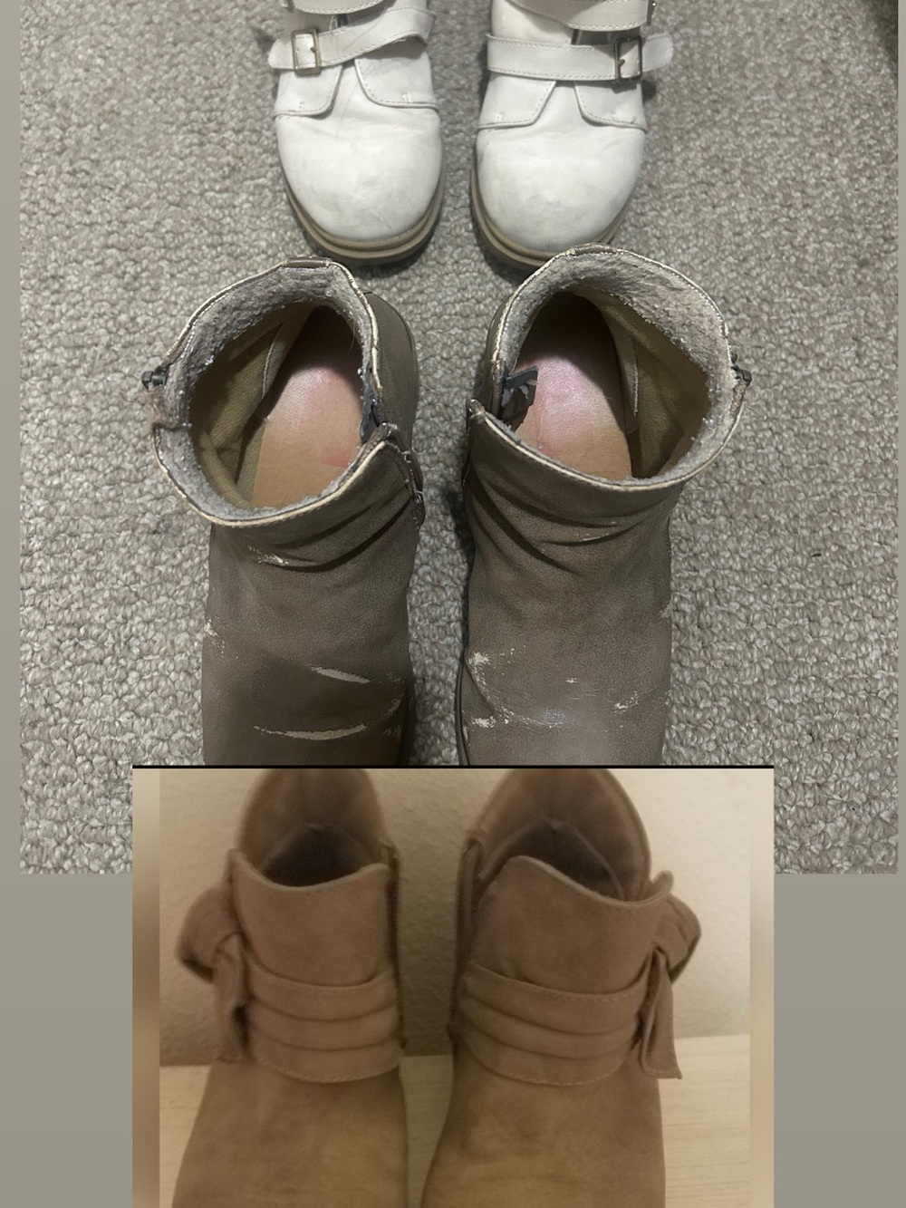 Three boot bundles